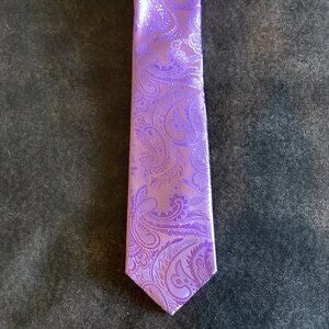 Stacy Adams Purple Paisley Men’s Tie
